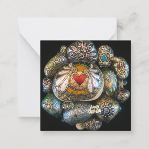 Alles Gute zum Geburtstag! von Julie Ann Stricklin Mitteilungskarte