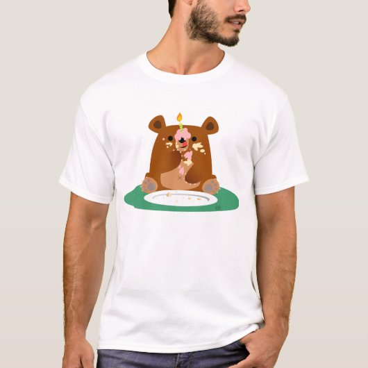 Alles Gute zum Geburtstag, wenig Bär!! T-Shirt (Vorderseite)