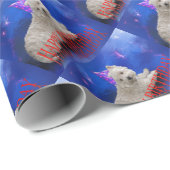 Alles Gute zum Geburtstag Westie Geschenkpapier (Rolleneckpunkt)