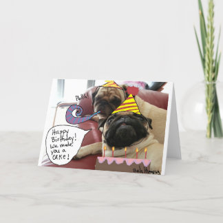 Alles Gute zum Geburtstag! Wir machten Sie einen Karte