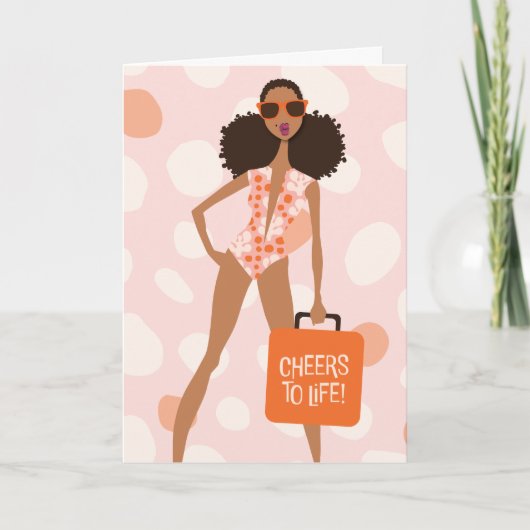 Alles Gute zum Geburtstag - Wochenende ohne Cockta Dankeskarte (Vorderseite)