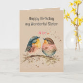 Alles Gute zum Geburtstag Wunderbare Schwester Got Karte (Gelbe Blume)