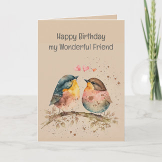 Alles Gute zum Geburtstag Wunderbarer Freund Gott Karte
