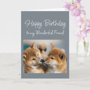Alles Gute zum Geburtstag Wunderbarer Freund Süßer Karte