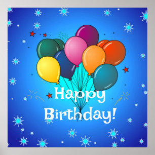 Alles Gute zum Geburtstag...Zeit zum Feiern! Klass Poster