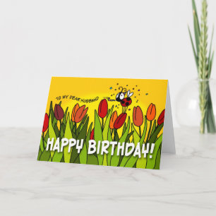 Alles Gute zum Geburtstag - zu meinem lieben Ehema Karte