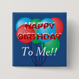 Alles Gute zum Geburtstag zu mir Button