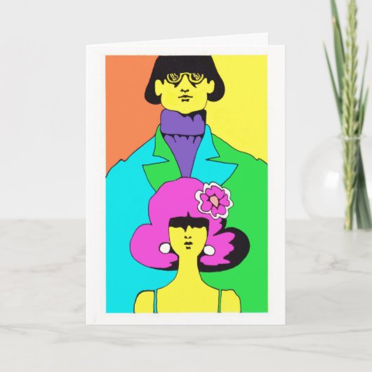 Alles Gute zum Geburtstag zu starker Dame Karte (Vorderseite)