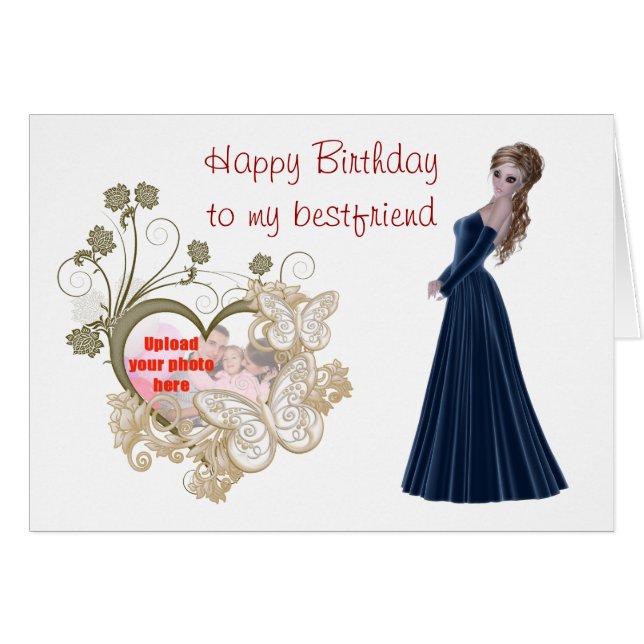 Alles Gute zum Geburtstag zum besten Freund (Vorderseite (Horizontal))