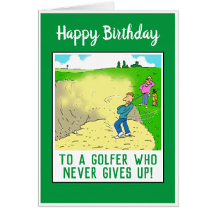 Alles Gute zum Geburtstag zum Golfer Funny