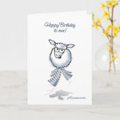 Alles Gute zum Geburtstag zum Mutterschaf! Karte (Gelbe Blume)