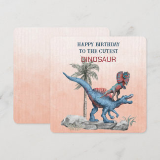 Alles Gute zum Geburtstag zum Niedlichen DINOSAUR
