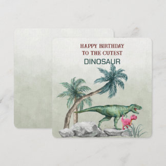 Alles Gute zum Geburtstag zum Niedlichen DINOSAUR