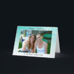 Alles Gute zum Geburtstag zur besten Schwester Karte<br><div class="desc">Alles Gute zum Geburtstag zur besten personalisierten Karte der Schwester überhaupt.</div>