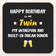 Alles Gute zum Geburtstag Zwillingsbruder Lustiger