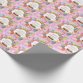 Alles- Gute zum Geburtstagbaby Geschenkpapier (Ecke)