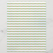 Alles- Gute zum Geburtstagbärn-Einklebebuch-Papier Flyer (Hinten)