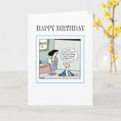 Alles- Gute zum Geburtstagbergbau-Karte (b) durch Karte (Gelbe Blume)