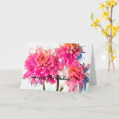 Alles- Gute zum GeburtstagBlumen-Karte Karte (Gelbe Blume)