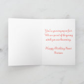 Alles- Gute zum Geburtstagbonbon 16 Dankeskarte (Innenseite)