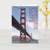 Alles- Gute zum Geburtstagbrücken-Karte Karte (Gelbe Blume)