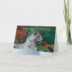 Alles- Gute zum Geburtstagbruder Karte