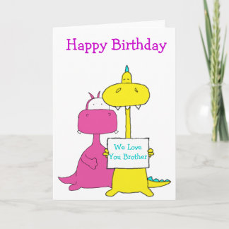 Alles- Gute zum Geburtstagbruder Karte