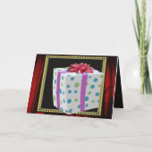 alles Gute zum Geburtstagclown Karte (Rückseite)