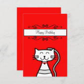 Alles- Gute zum Geburtstageinladung Einladung (Vorne/Hinten)