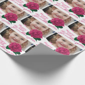 Alles Gute zum Geburtstagenkelinrosa Packpapier (Ecke)