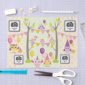 Alles- Gute zum Geburtstageulen Seidenpapier (Handwerk)