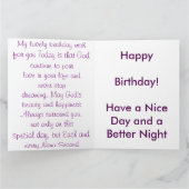 Alles- Gute zum Geburtstagfantastische kleine Karte (Innenseite)