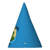 Alles- Gute zum Geburtstagfrosch auf ein Partyhütchen (Rechts)