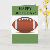 Alles- Gute zum Geburtstagfußball-Karte Karte (Gelbe Blume)