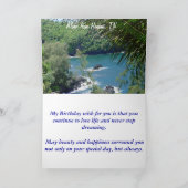 Alles Gute zum Geburtstaggrußkartenozean von Karte (Innenseite)