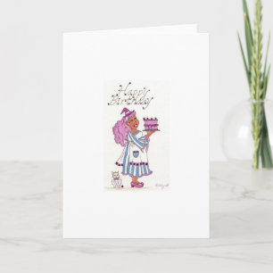 Alles- Gute zum Geburtstaghexe-Karte Karte