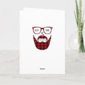 Alles- Gute zum GeburtstagHipster Karte (Rückseite)