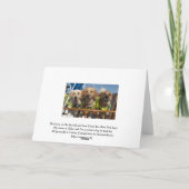 Alles Gute zum Geburtstaghundekarte Karte (Rückseite)