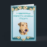 Alles- Gute zum Geburtstagkarte Airedales Terrier Karte<br><div class="desc">Hündchen bezog sich Geschenkzusätze unter Verwendung der einzigartigen ursprünglichen Malereien, der Zeichnungen, um ursprünglichen Grafik-Designs von der Palette hinzuzufügen und des Studios von Oregon-Künstler, Barbara Anne Applegate, der verwendet wurde, um diese Produkte herzustellen. WENN SIE WOLLEN, UM BESONDERS ANZUFERTIGEN U. ENTWURF ZU ÄNDERN * VERSCHIEBEN SIE BILD VON DER FRONT...</div>