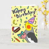 Alles Gute zum Geburtstagkarte des Karte (Gelbe Blume)