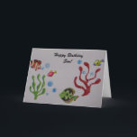 Alles Gute zum Geburtstagkarte für den Sohn! Karte<br><div class="desc">Dieses ist eine sehr Nizza Fisch-Geburtstags-Karte für den Fischer oder den Sohn in Ihrem Leben. Dieses eine sehr funkelnd Karte mit einem sehr niedlichen Sprichwort an innerhalb der Karte! Dieses ist ein ursprünglicher Entwurf durch emsdesign</div>