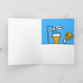 alles Gute zum Geburtstagkarte Karte (Innenseite)