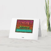 Alles- Gute zum Geburtstagkarte Karte (Rückseite)