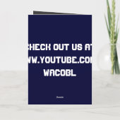 alles Gute zum Geburtstagkarte omg Katze Karte (Rückseite)