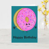 Alles- Gute zum Geburtstagkrapfen Karte (Gelbe Blume)