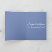 "Alles- Gute zum Geburtstagkrebs-" ursprünglicher Karte (Innenseite)