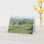 Alles- Gute zum Geburtstaglandschaftliche Karte (Gelbe Blume)