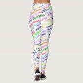 Alles- Gute zum GeburtstagLeggings Leggings (Rückseite)
