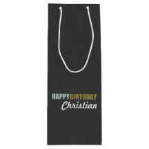 Alles- Gute zum Geburtstagleinengrau