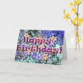 Alles Gute zum Geburtstaglilienkarte Karte (Gelbe Blume)